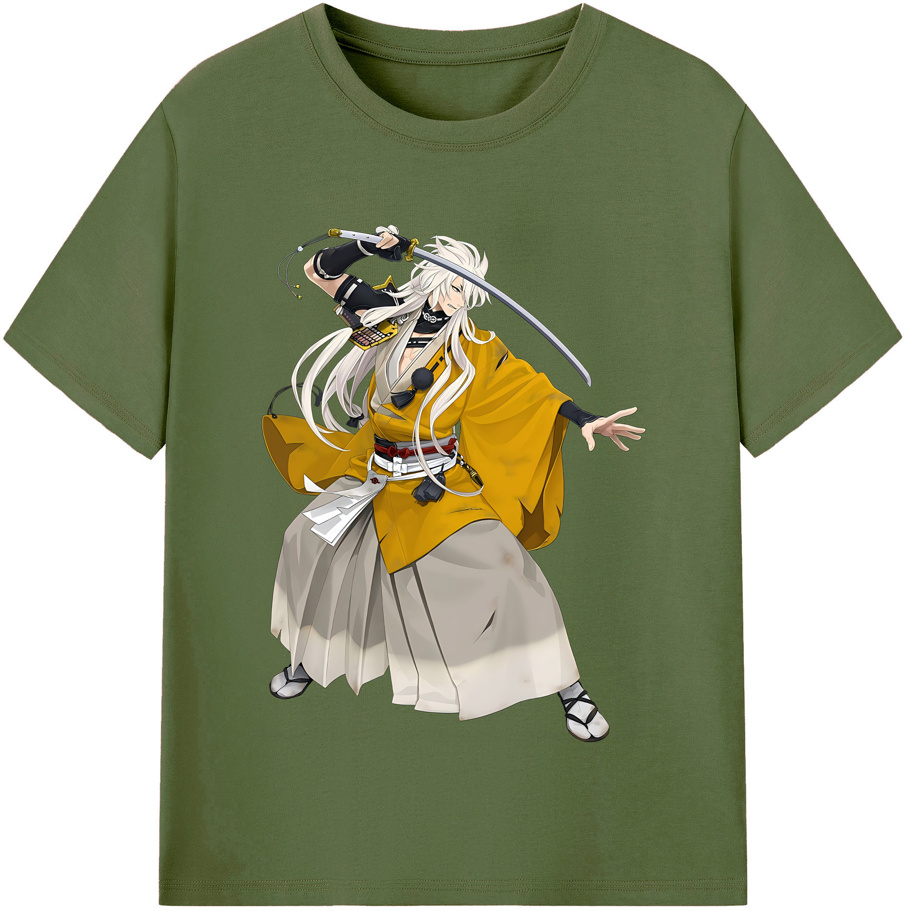 （画像用） 刀剣乱舞 Touken Ranbu 綿100％半袖Tシャツ（フロントプリント）